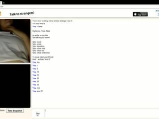 Hot Omegle Teen With Big Tits (34DD) - Girls Playing On Omegle