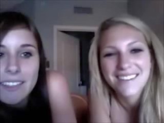 Two Hot Horny Teens Show off on Omegle