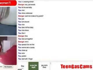 Omegle Series #14 - Girl Rides Me With Her Hair Br